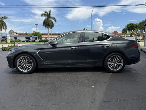 Black Forest Green 2021 Genesis G70 2.0T RWD