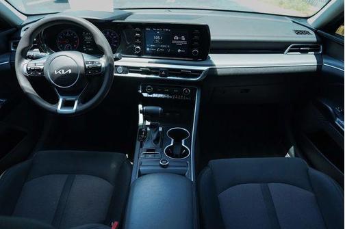 Gravity Gray 2022 Kia K5 LXS