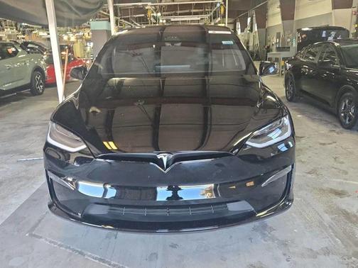 Solid Black 2023 Tesla Model X Plaid Tri Motor All-Wheel Drive