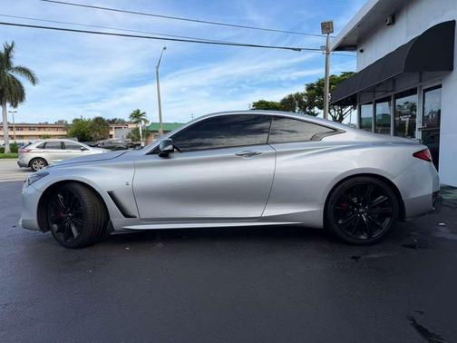 Liquid Platinum 2020 INFINITI Q60 3.0t Red Sport 400