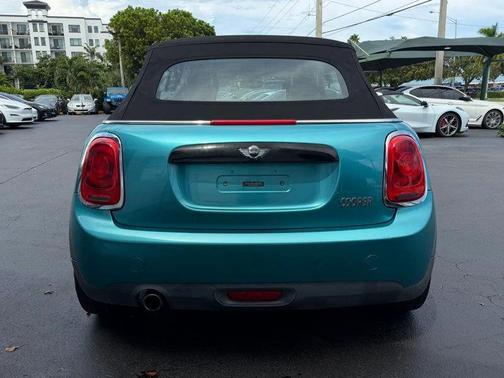 Blue 2017 MINI Convertible Cooper