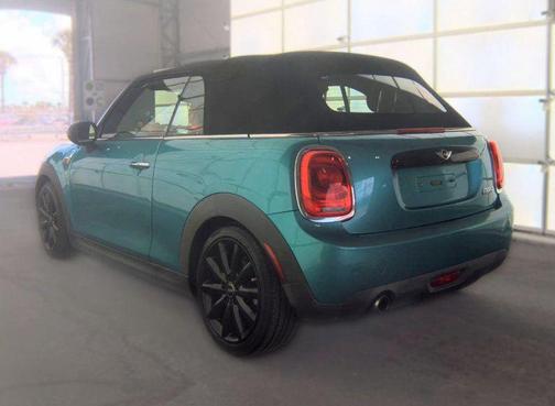 Blue 2017 MINI Convertible Cooper