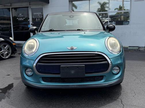 Blue 2017 MINI Convertible Cooper
