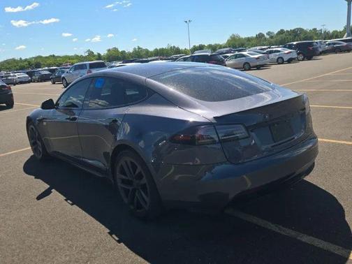 Gray 2022 Tesla Model S Plaid