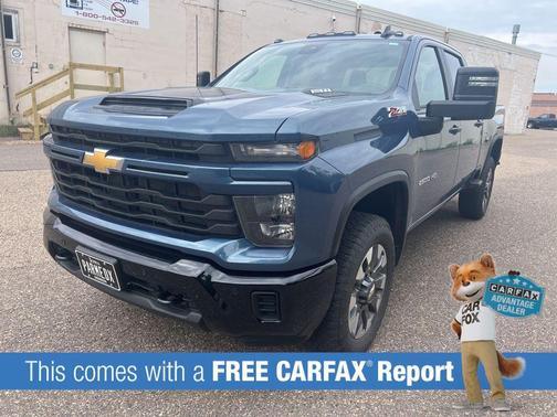 Lakeshore Blue Metallic 2025 Chevrolet Silverado 2500 Custom