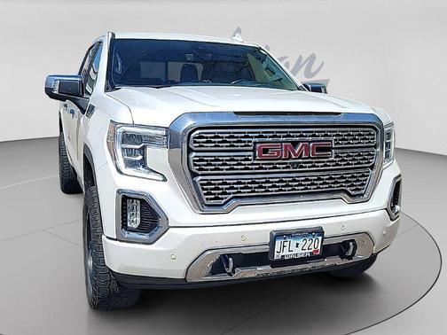 White Frost Tricoat 2021 GMC Sierra 1500 Denali
