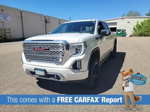 White Frost Tricoat 2021 GMC Sierra 1500 Denali