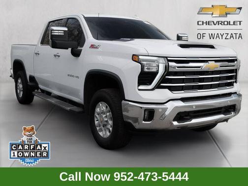 Summit White 2025 Chevrolet Silverado 2500 LTZ