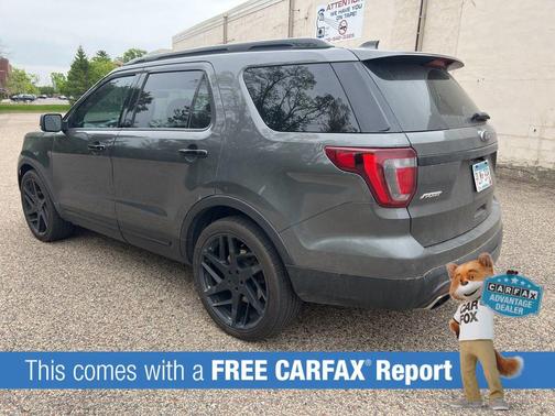 Magnetic Metallic 2017 Ford Explorer sport