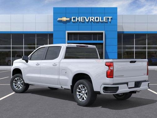 Summit White 2025 Chevrolet Silverado 1500 RST