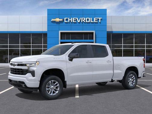 Summit White 2025 Chevrolet Silverado 1500 RST