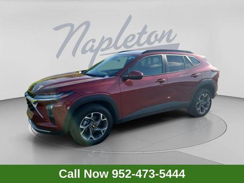 Crimson Metallic 2025 Chevrolet Trax LT