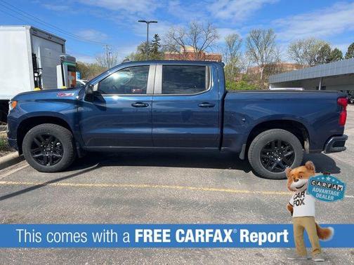 Northsky Blue Metallic 2023 Chevrolet Silverado 1500 RST