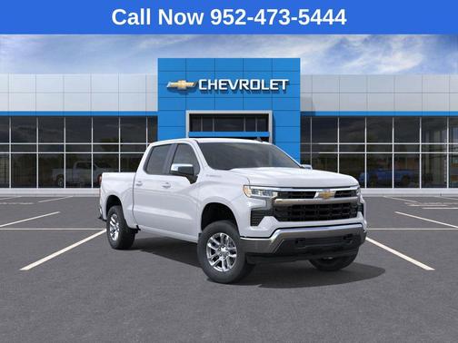 Summit White 2026 Chevrolet Silverado 1500 LT