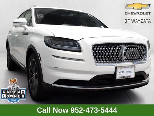 Pristine White Metallic Tri-Coat 2023 Lincoln Nautilus Reserve
