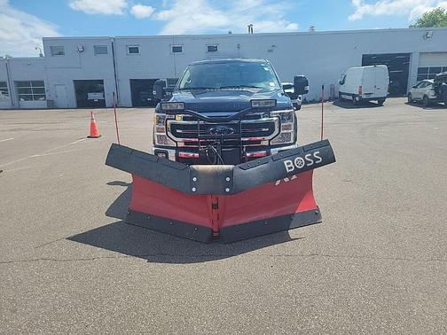 Antimatter Blue Metallic 2021 Ford F-350 Lariat