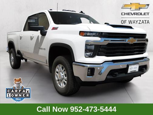 Summit White 2025 Chevrolet Silverado 3500 LT