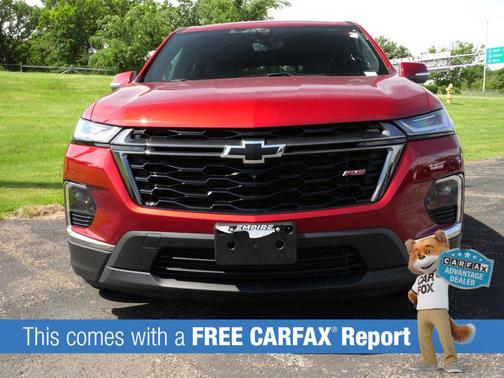 Radiant Red Tintcoat 2023 Chevrolet Traverse RS