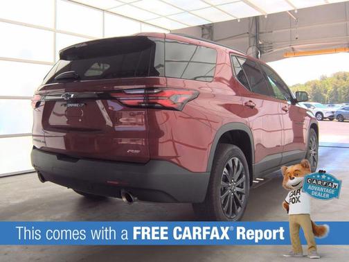 Radiant Red Tintcoat 2023 Chevrolet Traverse RS