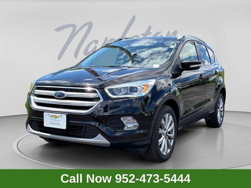 Shadow Black 2018 Ford Escape Titanium
