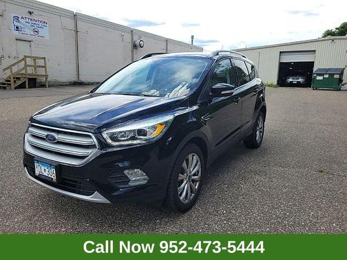 Shadow Black 2018 Ford Escape Titanium