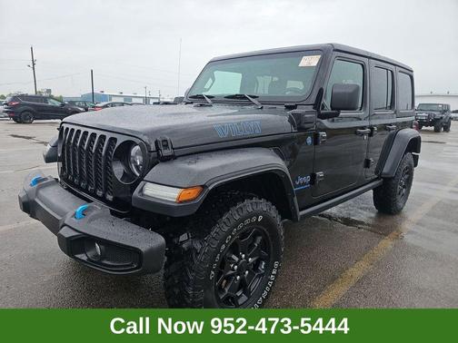 Black Clearcoat 2023 Jeep Wrangler 4xe Base