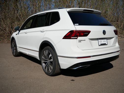 Pure White 2021 Volkswagen Tiguan 2.0T SEL R-Line 4MOTION