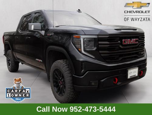 Onyx Black 2023 GMC Sierra 1500 AT4X