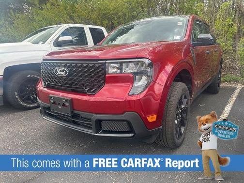Ruby Red Metallic Tinted Clearcoat 2025 Ford Maverick XLT
