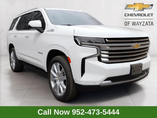 Summit White 2024 Chevrolet Tahoe 4WD High Country