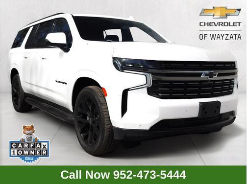 Summit White 2022 Chevrolet Suburban RST