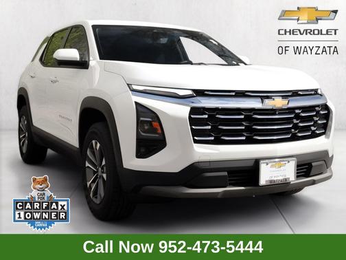 Summit White 2025 Chevrolet Equinox 1LT