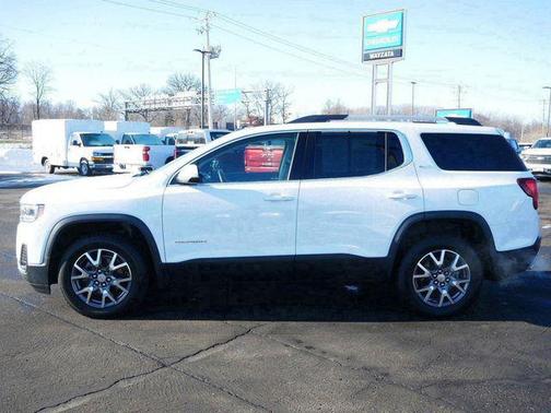 Summit White 2023 GMC Acadia AWD SLT