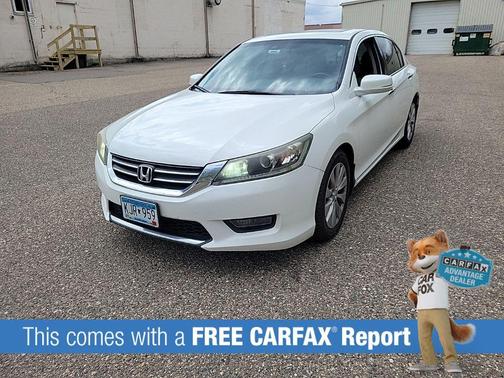 White Orchid Pearl 2015 Honda Accord EX-L