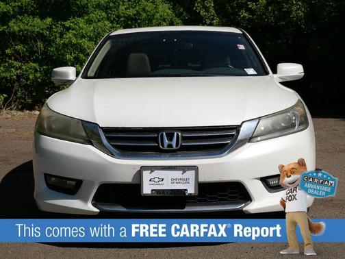 White Orchid Pearl 2015 Honda Accord EX-L