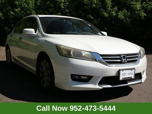 White Orchid Pearl 2015 Honda Accord EX-L