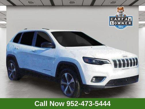Bright White Clearcoat 2022 Jeep Cherokee Limited