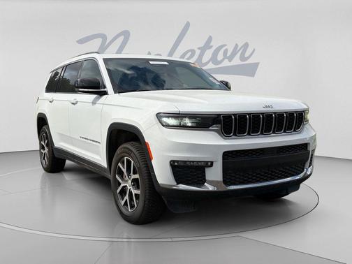 Bright White Clearcoat 2024 Jeep Grand Cherokee L Limited