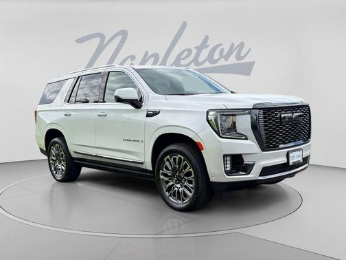 White Frost Tricoat 2024 GMC Yukon Denali Ultimate
