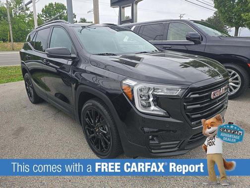 Ebony Twilight Metallic 2023 GMC Terrain SLT