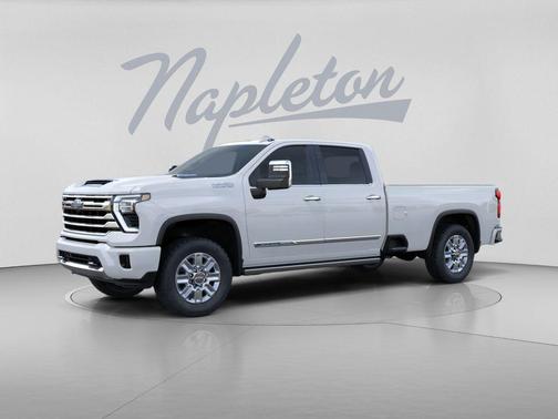 Polar White Tricoat 2026 Chevrolet Silverado 3500 High Country