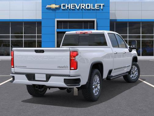 Polar White Tricoat 2026 Chevrolet Silverado 3500 High Country