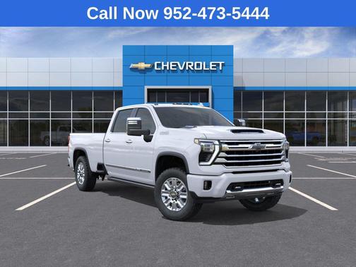 Polar White Tricoat 2026 Chevrolet Silverado 3500 High Country