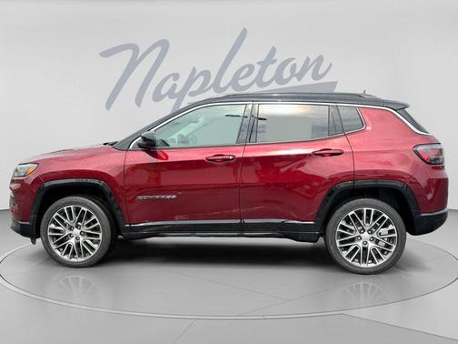 Velvet Red Pearlcoat 2022 Jeep Compass Limited