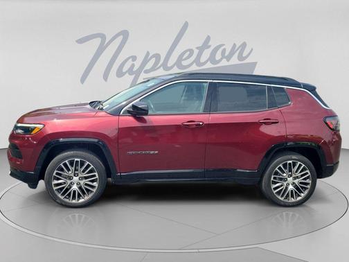 Velvet Red Pearlcoat 2022 Jeep Compass Limited