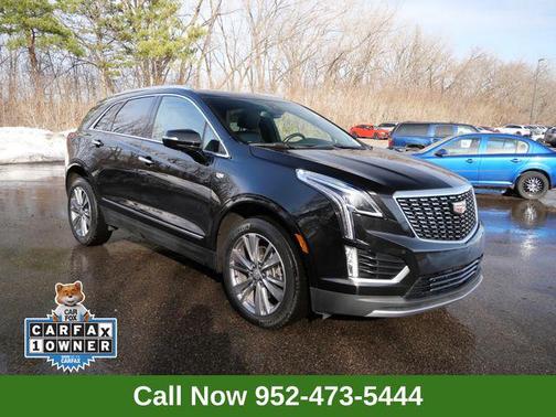 Stellar Black Metallic 2025 Cadillac XT5 Premium Luxury