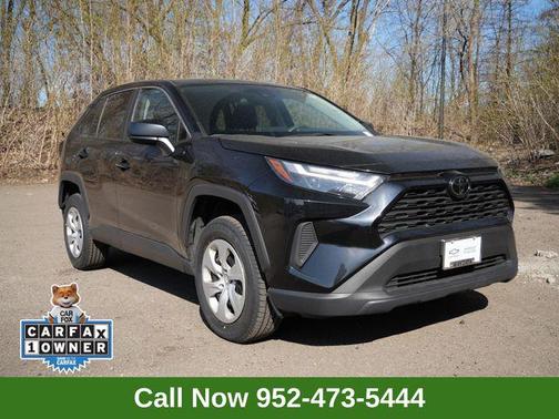 Midnight Black Metallic 2024 Toyota RAV4 LE