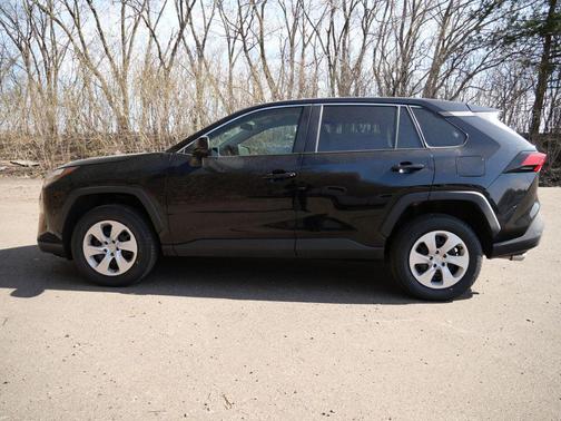 Midnight Black Metallic 2024 Toyota RAV4 LE