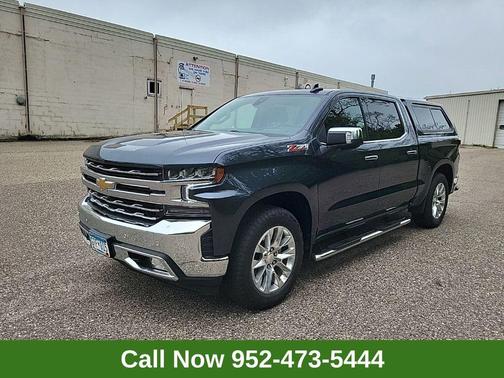 Shadow Gray Metallic 2021 Chevrolet Silverado 1500 LTZ
