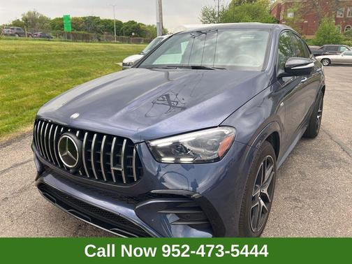 Twilight Blue Metallic 2025 Mercedes-Benz AMG GLE 53 4MATIC+ Coupe